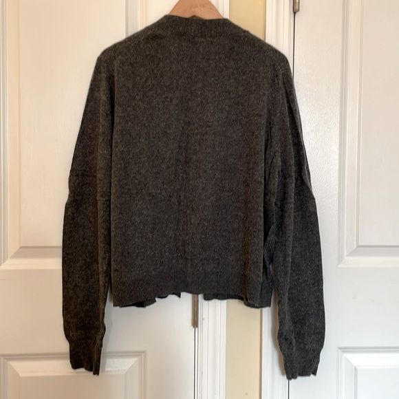 NWOT - Banana Republic Cardigan Sweater. Rayon, Merino Wool, Nylon, Cashmere; XL - Picture 4 of 9